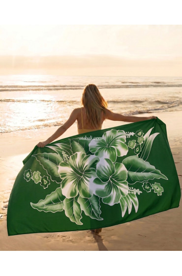 Hand Painted Rayon Sarong Hand Painted Rayon Sarong